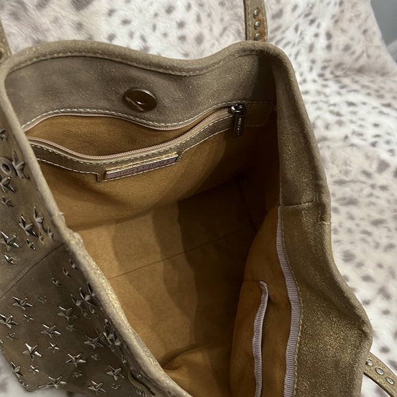 Authentic Jimmy Choo Gold Stars Tote - Picture 12 of 14